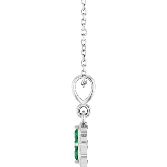 14k-white-lab-grown-emerald-16-18"-necklace