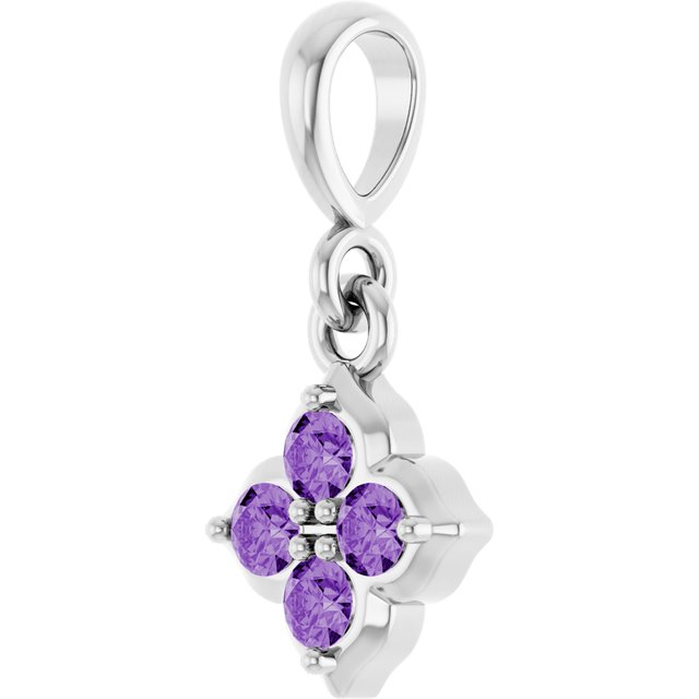sterling-silver-lab-grown-purple-sapphire-pendant
