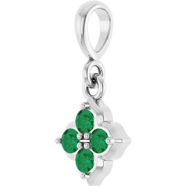 14k-white-lab-grown-emerald-pendant