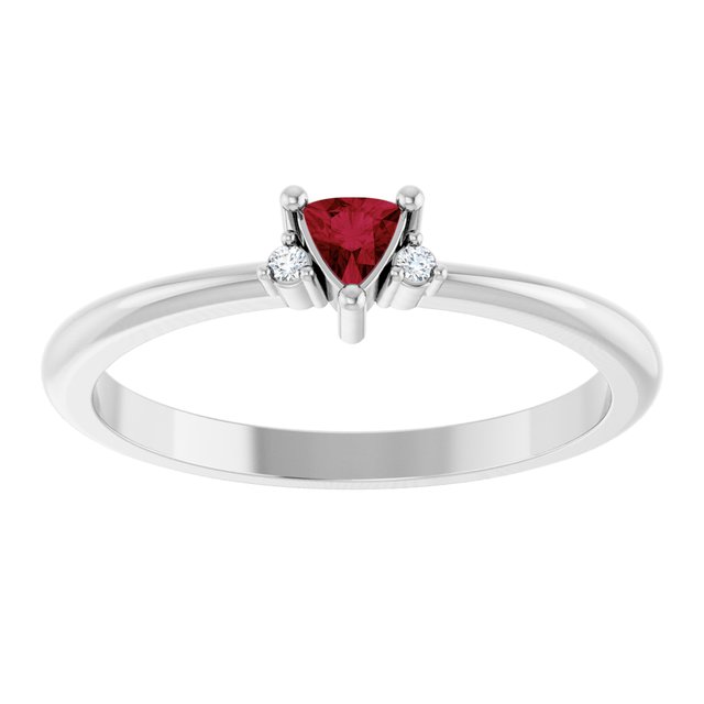 14k-white-natural-ruby-&-.015-ctw-natural-diamond-ring