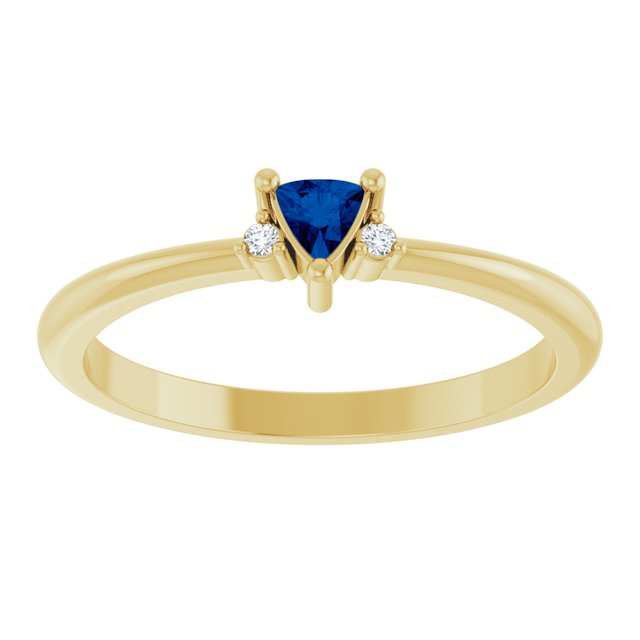 14k-yellow-lab-grown-blue-sapphire-&-.015-ctw-natural-diamond-ring