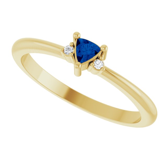 14k-yellow-lab-grown-blue-sapphire-&-.015-ctw-natural-diamond-ring