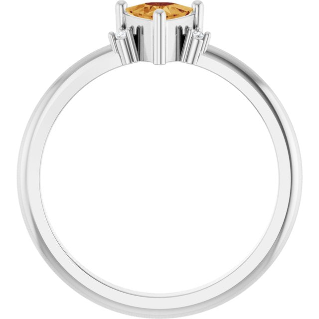 14k-white-natural-citrine-&-.015-ctw-natural-diamond-ring