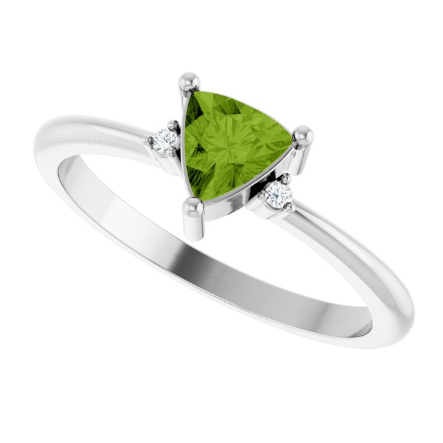 14k-white-natural-peridot-&-.015-ctw-natural-diamond-ring