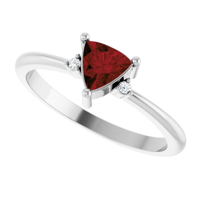 14k-white-natural-mozambique-garnet-&-.015-ctw-natural-diamond-ring