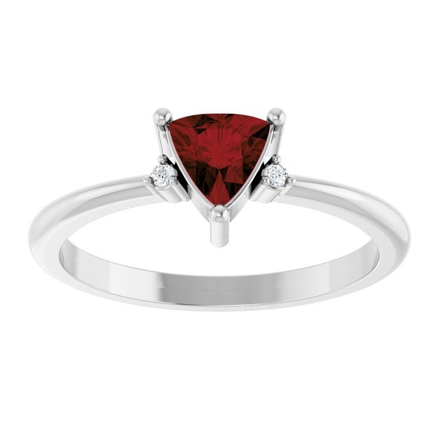 14k-white-natural-mozambique-garnet-&-.015-ctw-natural-diamond-ring