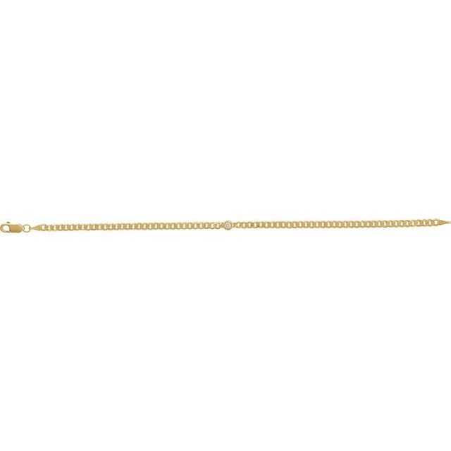 14k-yellow-1/5-ct-lab-grown-diamond-link-7"-bracelet