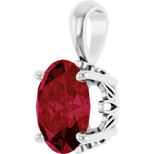 14k-white-lab-grown-ruby-pendant