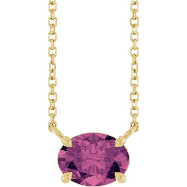 14k-yellow-natural-pink-tourmaline-18"-necklace