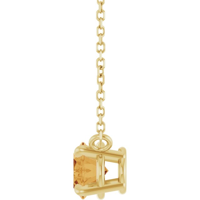 14k-yellow-natural-citrine-18"-necklace