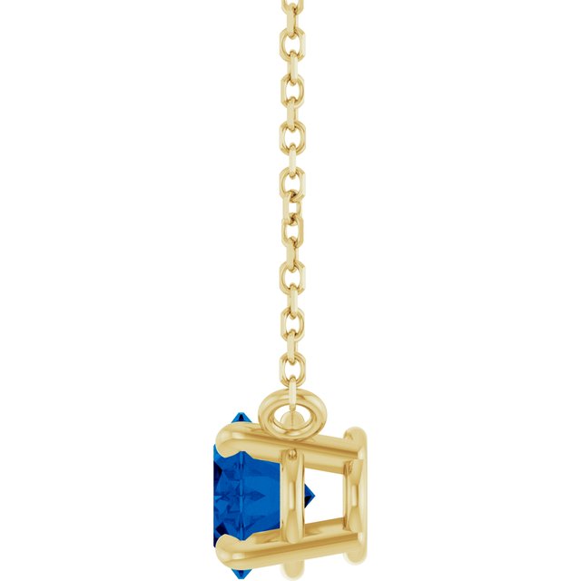 14k-yellow-gold-lab-grown-blue-sapphire-18"-necklace