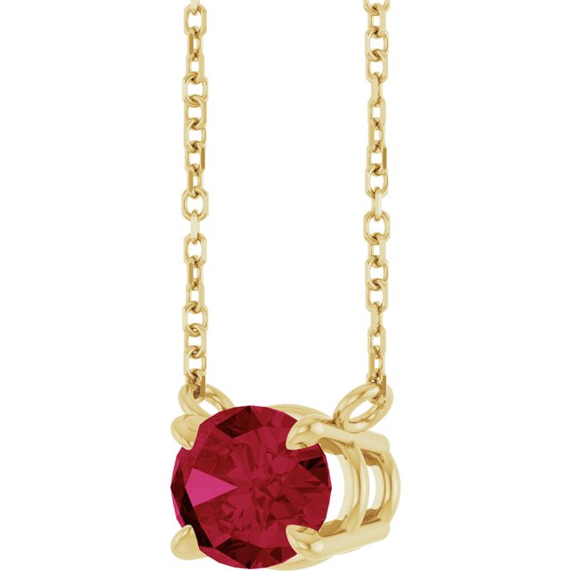 14k-yellow-gold-lab-grown-ruby-18"-necklace