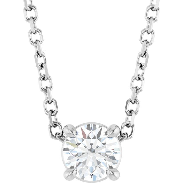 14k-white-1/5-ct-natural-diamond-16-18"-necklace