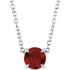 14k-white--natural-mozambique-garnet-16-18"-necklace