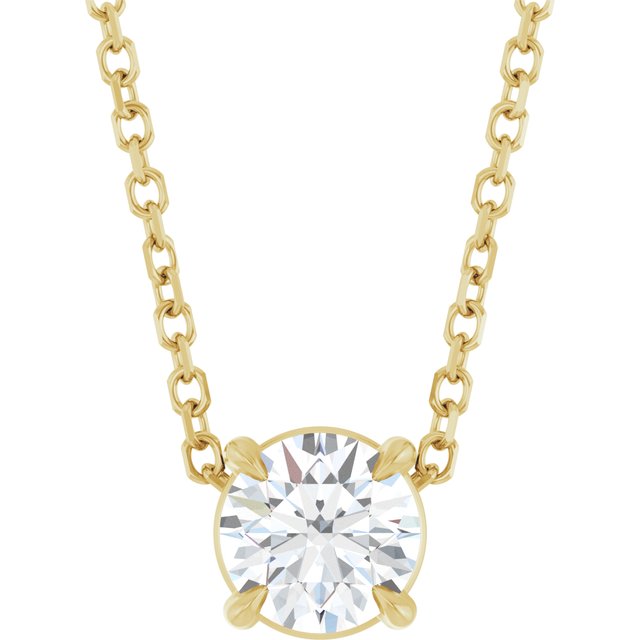 14k-yellow--natural-white-sapphire-16-18"-necklace