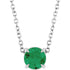 sterling-silver--lab-grown-emerald-16-18"-necklace