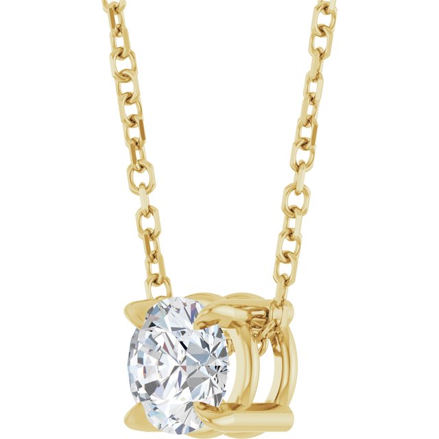 14k-yellow--natural-white-sapphire-16-18"-necklace