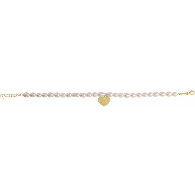 14k-yellow-cultured-white-freshwater-pearl-&-heart-7-8"-bracelet