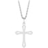 14k-white-cross-18"-necklace