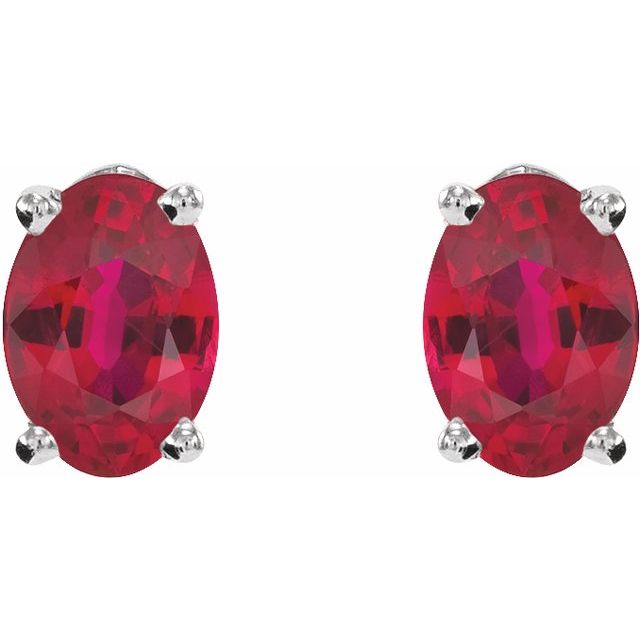 14k-white-natural-ruby-earrings