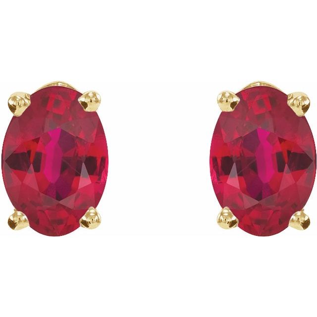 14k-yellow-lab-grown-ruby-earrings