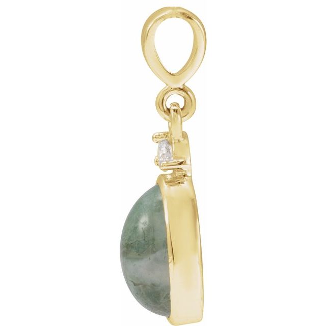 14k-yellow--natural-moss-agate-&-.03-ctw-natural-diamond-pendant