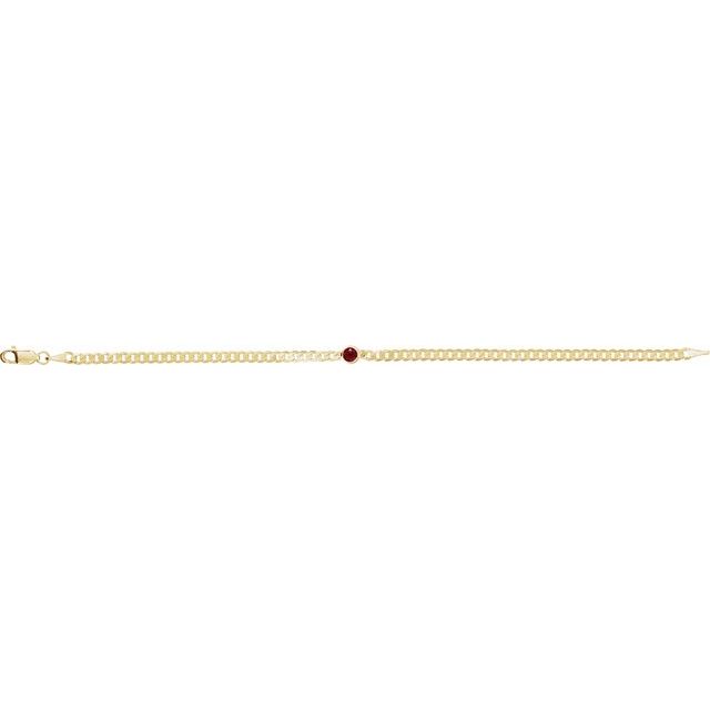 14k-yellow-natural-ruby-link-7"-bracelet