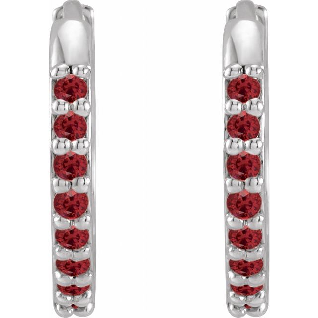 14k-white-lab-grown-ruby-hinged--hoop-earrings