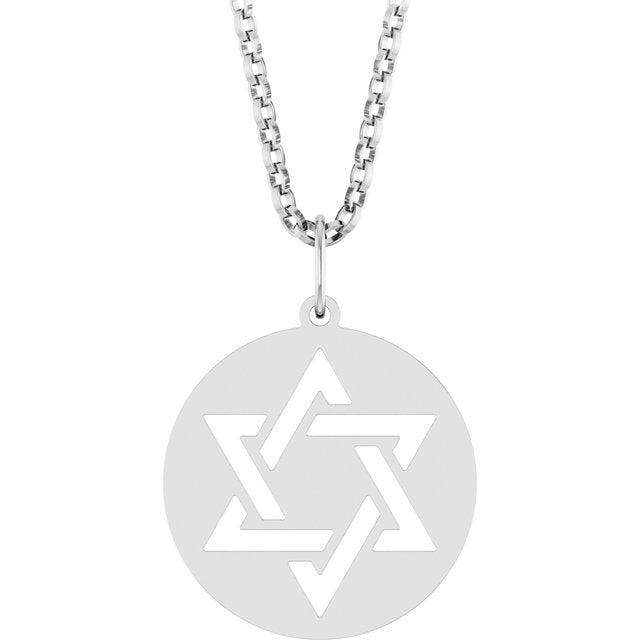sterling-silver-star-of-david-18"-necklace