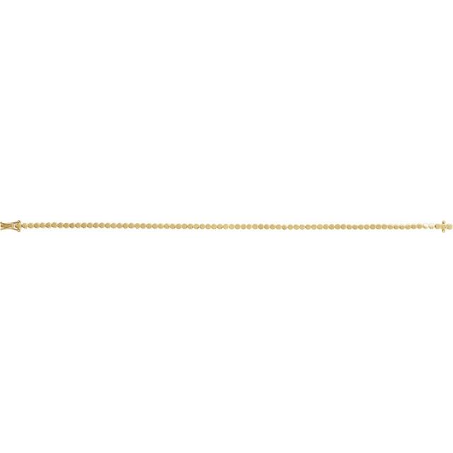 14k-yellow-geometric-line-7"-bracelet