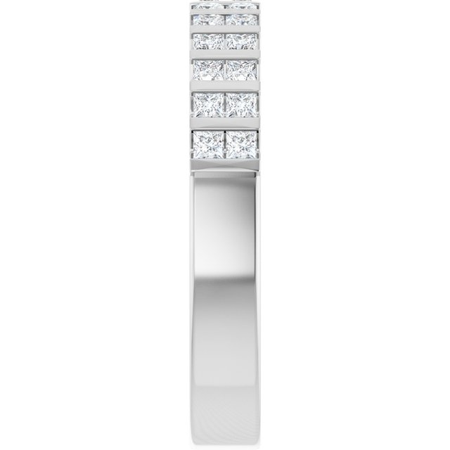 platinum-1/2-ctw-lab-grown-diamond-anniversary-band