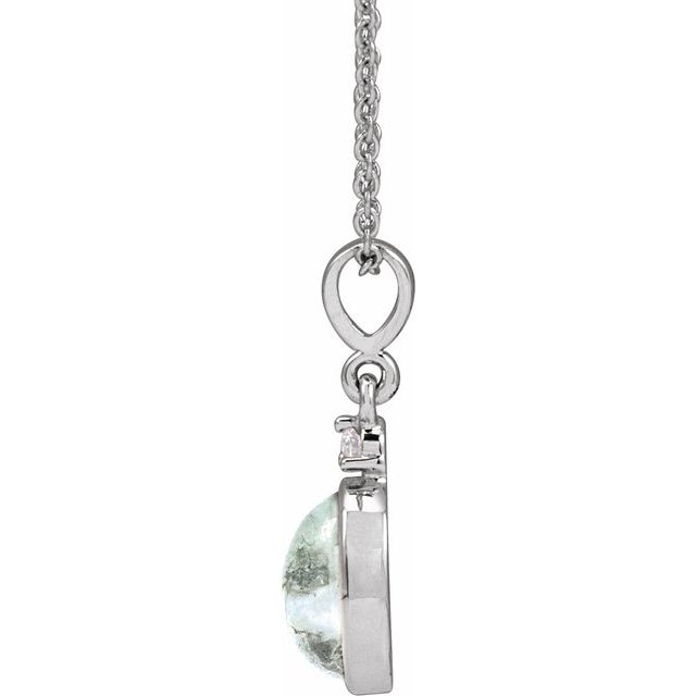 sterling-silver--natural-moss-agate-&-.03-ctw-natural-diamond-16-18"-necklace