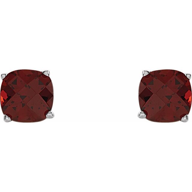 sterling-silver--cushion-natural-mozambique-garnet-earrings