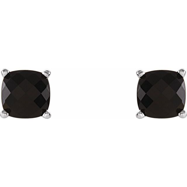 sterling-silver--cushion-natural--black-onyx-earrings
