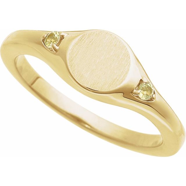 14k-yellow-engravable-natural-peridot-signet-ring