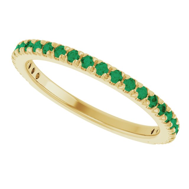 14k-yellow-gold-lab-grown-emerald-french-set-anniversary-band