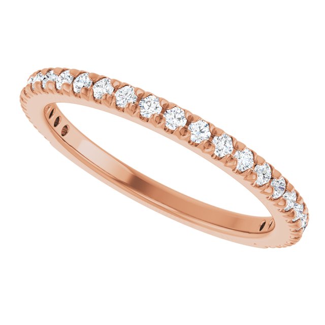 14k-rose-gold-1/3-ctw-lab-grown-diamond-french-set-anniversary-band