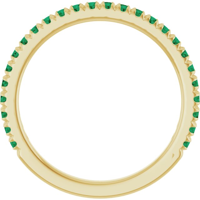 14k-yellow-gold-lab-grown-emerald-french-set-anniversary-band