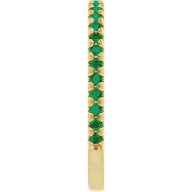 14k-yellow-gold-lab-grown-emerald-french-set-anniversary-band