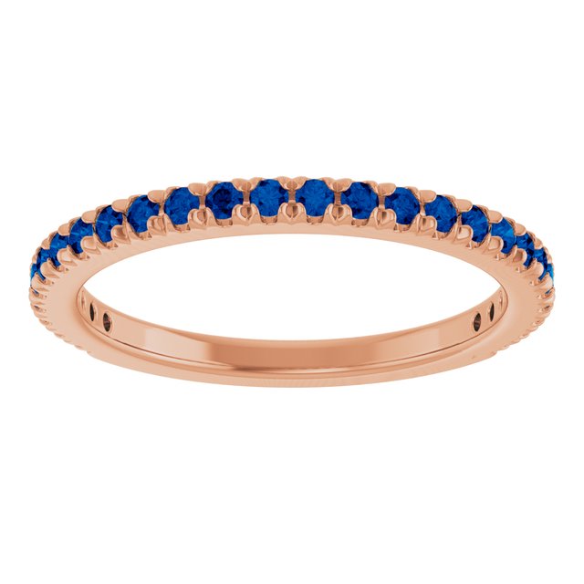 14k-rose-gold-lab-grown-blue-sapphire-french-set-anniversary-band