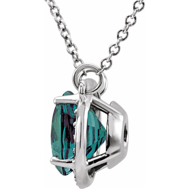 14k-white--lab-grown-alexandrite-&-.05-ctw-natural-diamond-16"-necklace