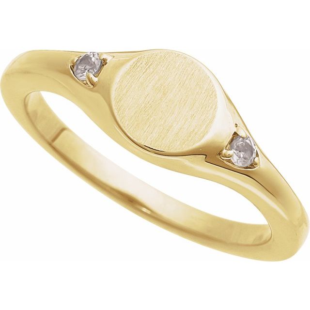 14k-yellow-engravable-natural-white-sapphire-signet-ring