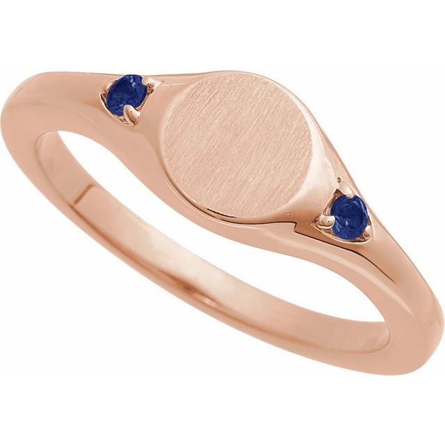 14k-rose-engravable-lab-grown-blue-sapphire-signet-ring