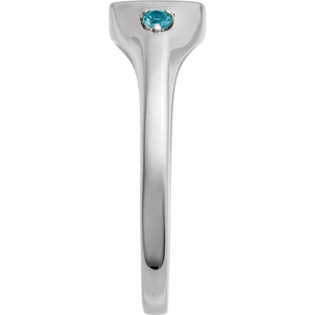 14k-white-engravable-natural-blue-zircon-signet-ring