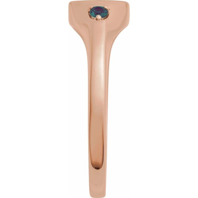 14k-rose-engravable-lab-grown-alexandrite-signet-ring