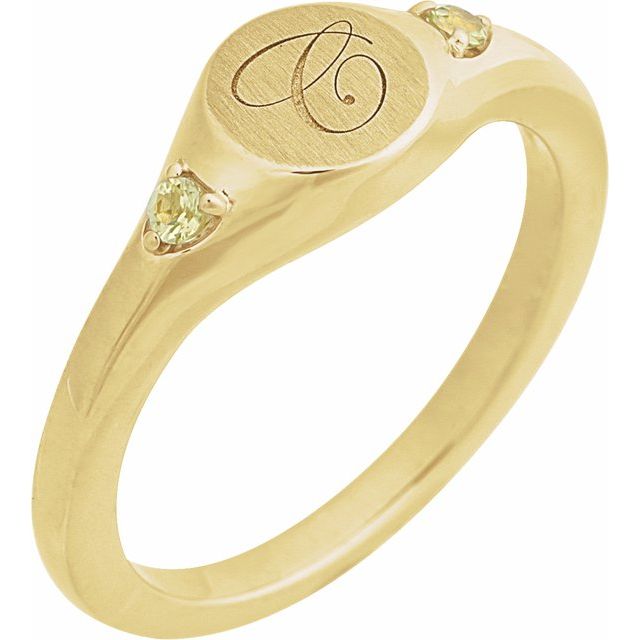 14k-yellow-engravable-natural-peridot-signet-ring