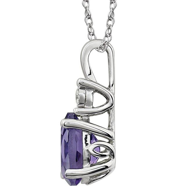 14k-white-natural-amethyst-&-.02-ct-natural-diamond-18"-necklace