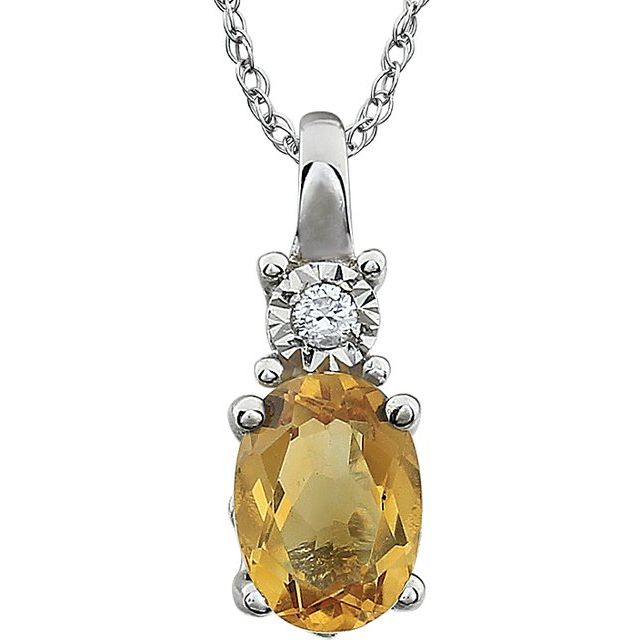 14k-white-lab-grow-ruby-&-.02-ct-natural-diamond-18"-necklace