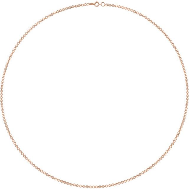 14k-rose--rolo-16"-chain