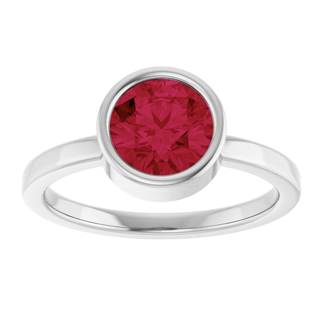 sterling-silver--lab-grown-ruby-ring